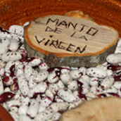 Alubia denominada manto de la virgen