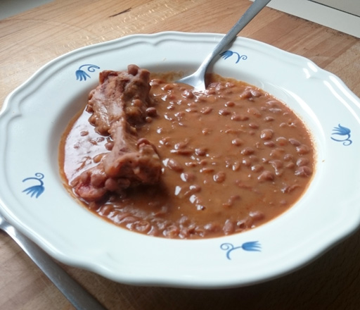 Cocido de alubias rojas losinas